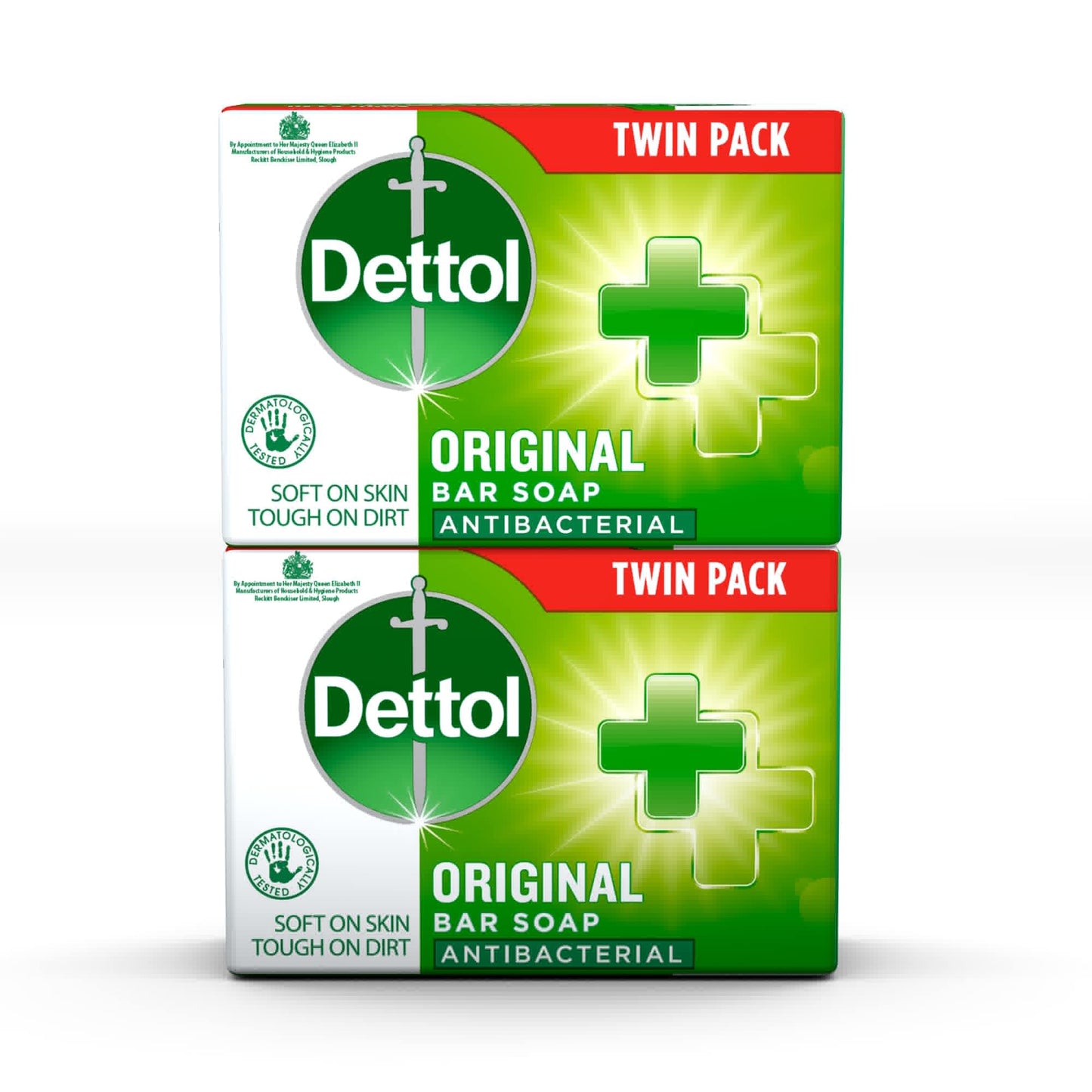 Dettol Anti Bacterial Original Soap 100g Twin Pack Dermatologically Tested - PrimeBioHealth - canada supplements