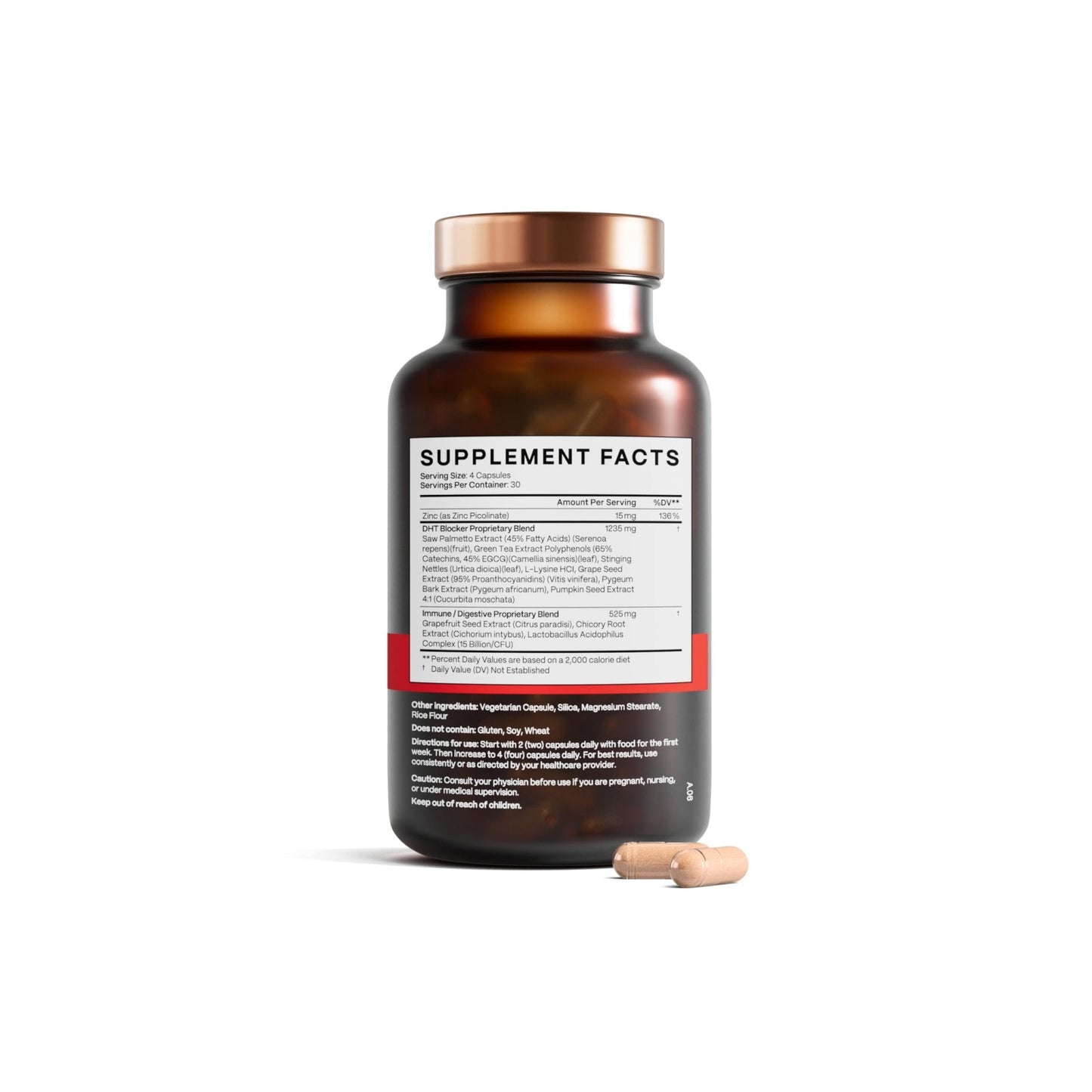 DHT Blocker - Hair Growth Supplement for Genetic Thinning for Men and Women | Approved* by American Hair Loss Association | Guaranteed, Backed by 20 Years - PrimeBioHealth - canada supplements