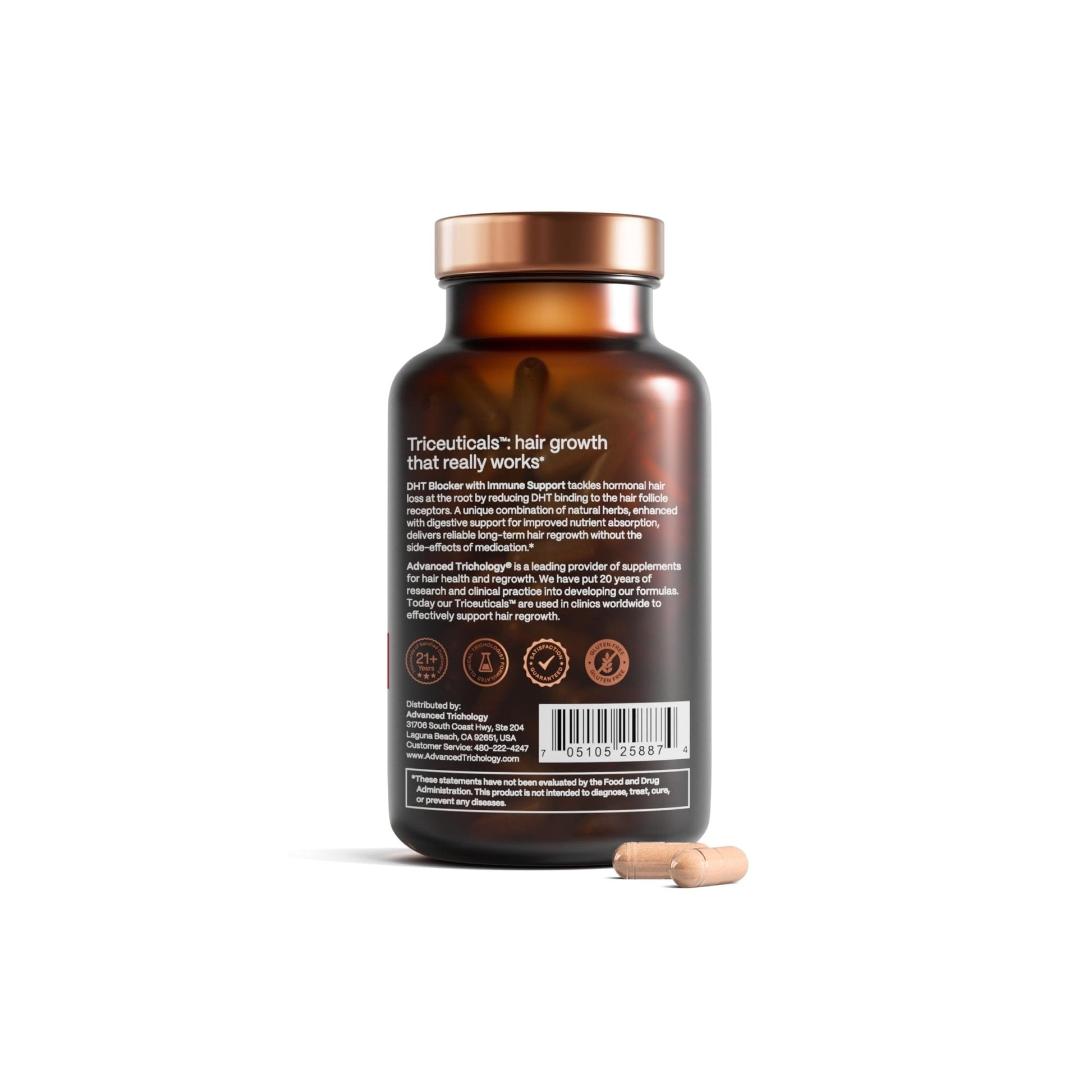 DHT Blocker - Hair Growth Supplement for Genetic Thinning for Men and Women | Approved* by American Hair Loss Association | Guaranteed, Backed by 20 Years - PrimeBioHealth - canada supplements