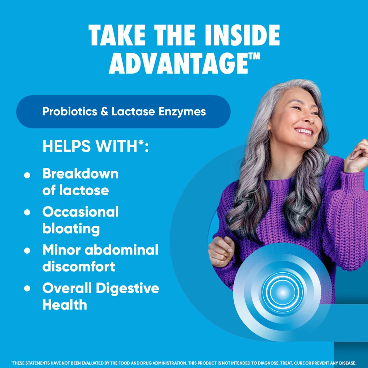 Digestive Advantage Lactose Defense Capsules (96 Count In A Box), Helps Breaks Down Lactose and Defend Against Digestive Upset - PrimeBioHealth - canada supplements