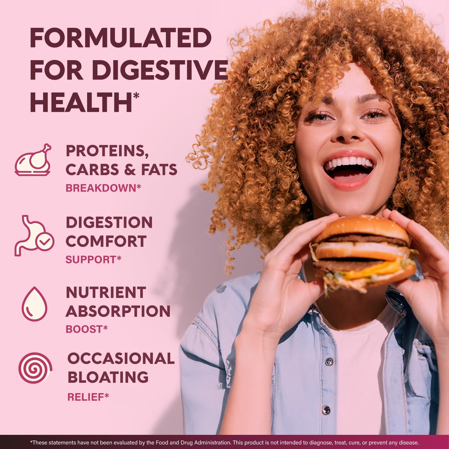 Digestive Enzymes for Women - Multi Digestive Enzymes | Papaya | Bromelain | Probiotic & Prebiotics - Gut & Digestion Support, Bloating Relief - Vegan, Lab Tested - PrimeBioHealth - canada supplements