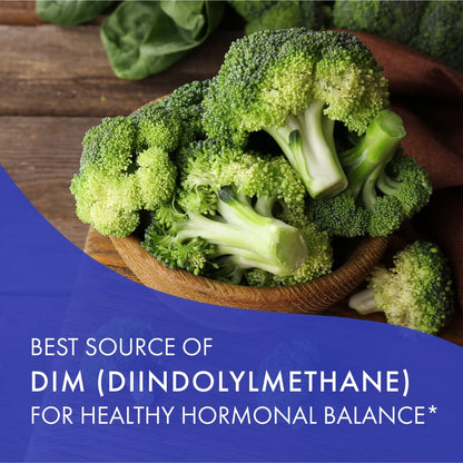 Dim D by Pure Essence - Natural Supplement for Estrogen Balance, Hormonal Acne, and Menopause Support with Vitamin D3, Calcium, Green Tea & Lycopene - 30 Capsules - PrimeBioHealth - canada supplements