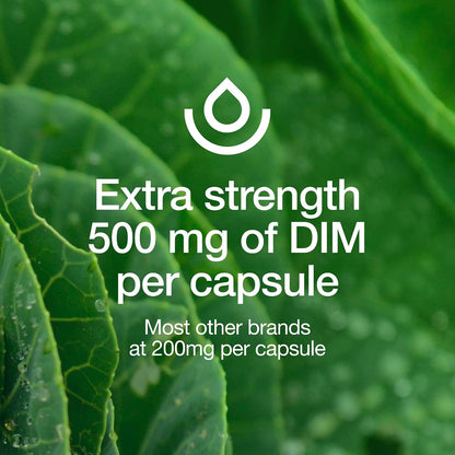 DIM Supplement 500mg - Diindolylmethane – Vegan, Non-GMO, Gluten-Free - 90 Capsules - PrimeBioHealth - canada supplements