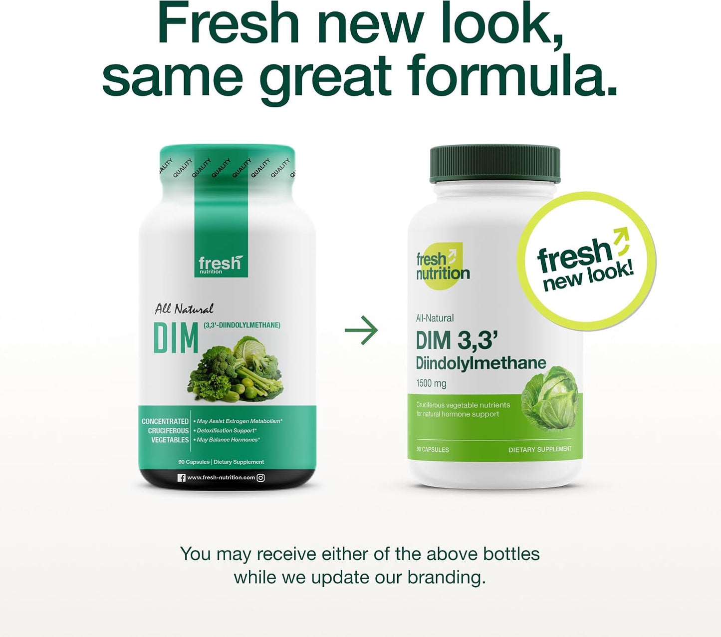 DIM Supplement 500mg - Diindolylmethane – Vegan, Non-GMO, Gluten-Free - 90 Capsules - PrimeBioHealth - canada supplements