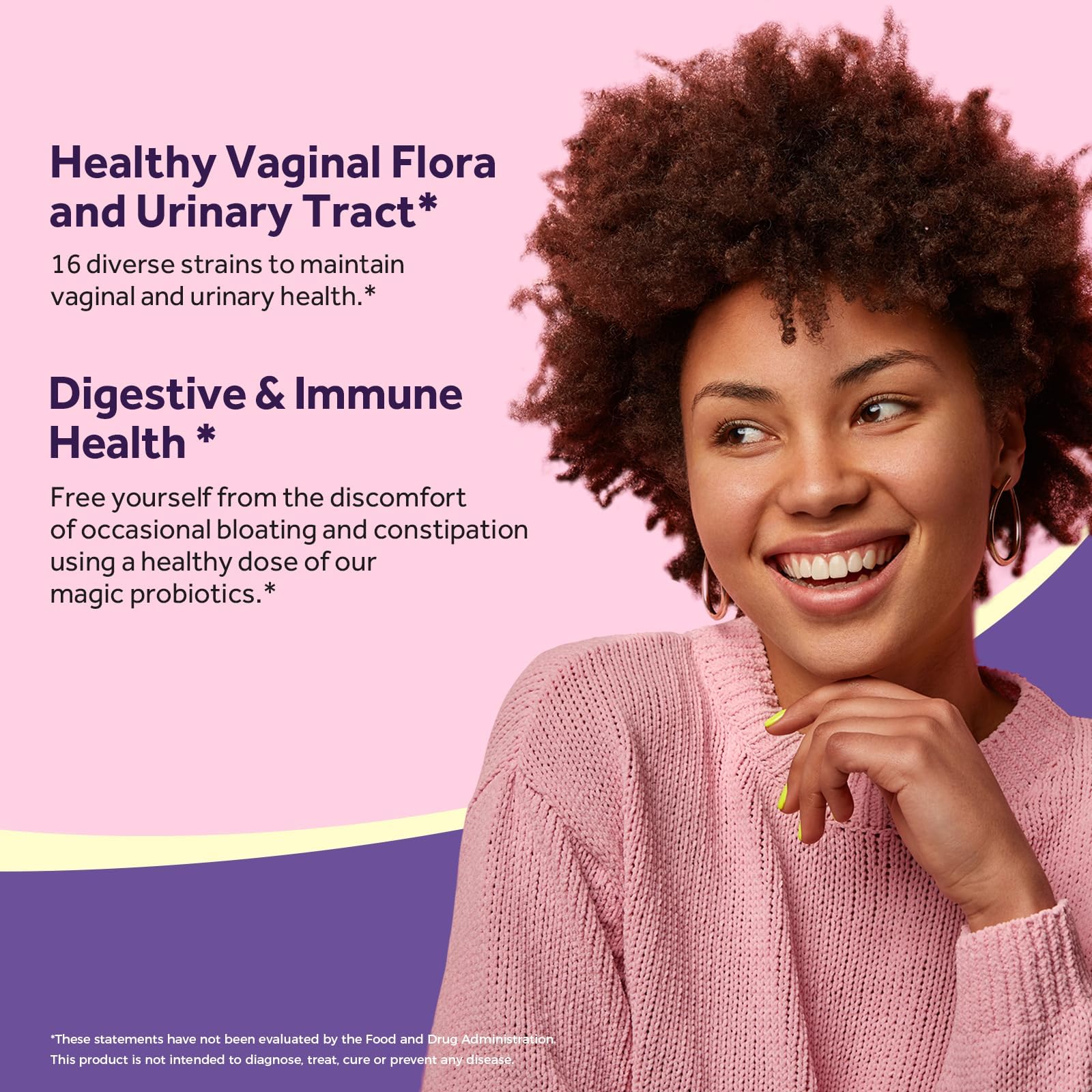 Doctor's Recipes Women's Probiotic, 60 Caps 50 Billion CFU 16 Strains, with Organic Cranberry, Digestive Immune Vaginal & Urinary Health, Shelf Stable - PrimeBioHealth - canada supplements