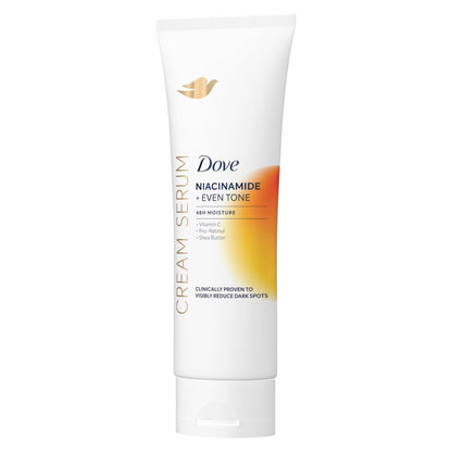Dove Body Cream Serum Niacinamide + Even Tone for Dark Spots and Uneven Tone with Vitamin C, Pro-Retinol and Shea Butter Lotion, 8 oz - PrimeBioHealth - canada supplements