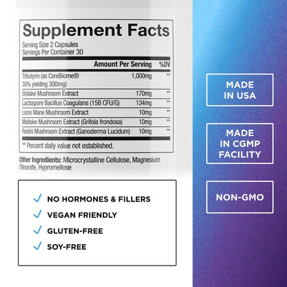 DR. EMIL NUTRITION Women & Men Total Gut Health Complex | Prebiotic + Probiotic + Postbiotic Gut Health Supplements - PrimeBioHealth - canada supplements