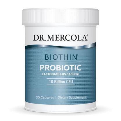 Dr. Mercola Biothin Probiotic - Lactobacillus Gasseri BNR17 - Supports Digestive Health & Metabolism - 30 Delayed-Release Capsules (30 Servings) - PrimeBioHealth - canada supplements