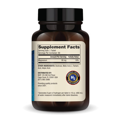Dr. Mercola H2 Molecular Hydrogen Tablets, Creates Hydrogen Rich Water (8 ppm), Supports Cellular Energy, Brain Health & Healthy Aging - PrimeBioHealth - canada supplements