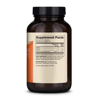 Dr. Mercola Liposomal Vitamin C - Brain, Heart, Eye & Immune Support - Provides 1,000 mg of Bioavailable Vitamin C - Non-GMO, Gluten-Free & Soy-Free - PrimeBioHealth - canada supplements