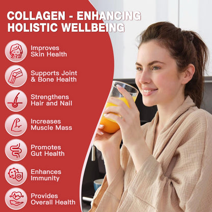 DRFOSTER Multi-Collagen-Peptide-Powder with Probiotics, 50 Servings of Hydrolyzed Collagen Peptides with Hyaluronic Acid, Biotin & Multivitamins - Supports Skin, Hair, Nails Health - PrimeBioHealth - canada supplements