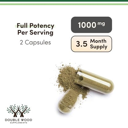 DWS Organic Moringa Capsules 1000mg - Pure Moringa Powder for Energy & Immune Support - Green Superfood Rich in Antioxidants - PrimeBioHealth - canada supplements