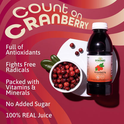 Dynamic Health 100% Pure Black Cherry Juice Concentrate, No Additives, Antioxidant Supplement, Urinary Tract & Joint Support, 16 Fl oz - PrimeBioHealth - canada supplements