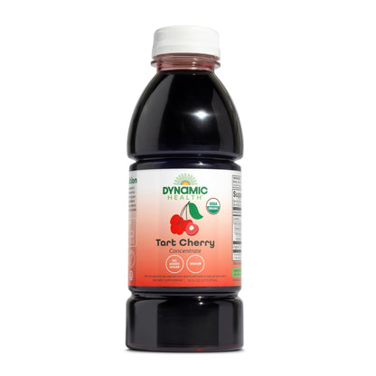 Dynamic Health Organic Tart Cherry Juice, Unsweetened 100% Juice Concentrate, Antioxidants Supplement, No Sweeteners or Additives, Vegan, Gluten Free, BPA Free (32oz) - PrimeBioHealth - canada supplements
