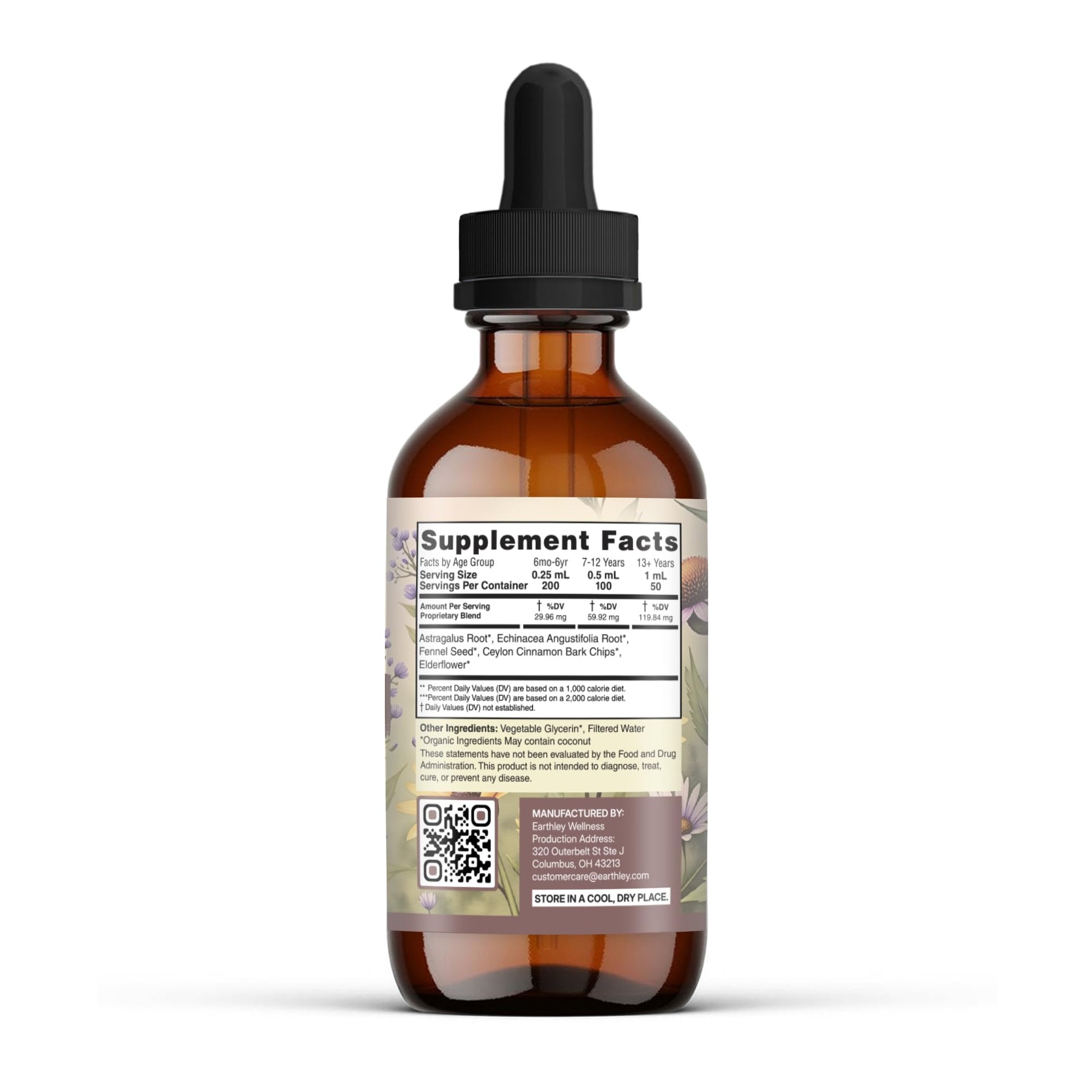 Earthley Wellness Feel Better Fast, All-Natural Relief for Minor Ailments, Organic Herbal Formula, Supports Immune & Digestive Health, Echinacea Root and More - PrimeBioHealth - canada supplements