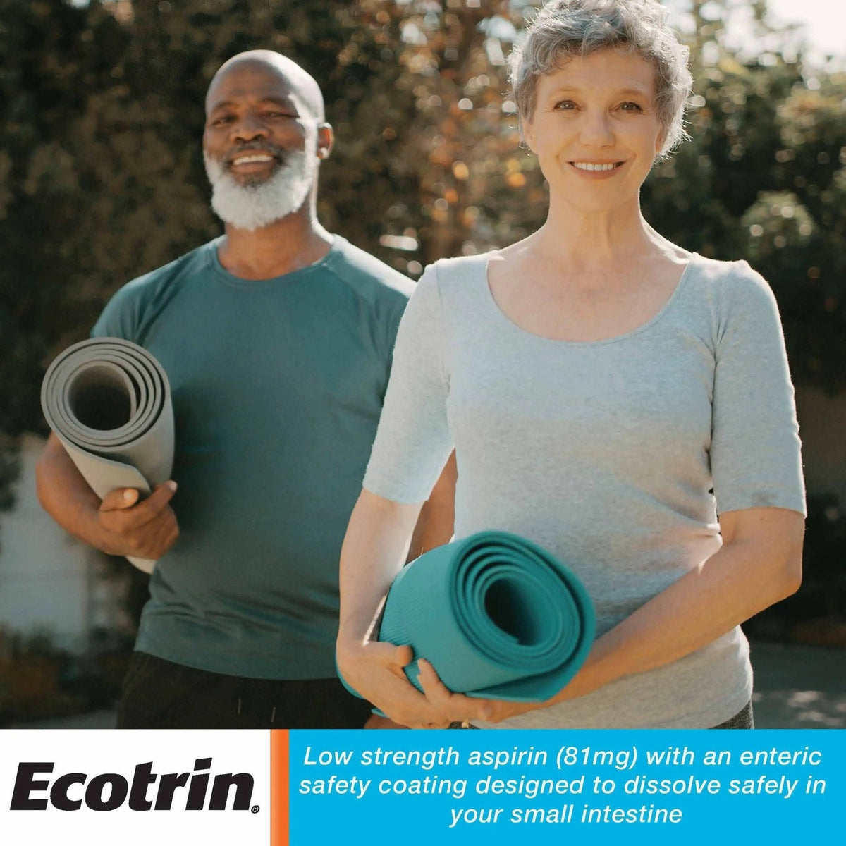Ecotrin Low Strength Safety Coated Aspirin | NSAID | 81mg | 365 Tablets (2 Pack) - PrimeBioHealth - canada supplements