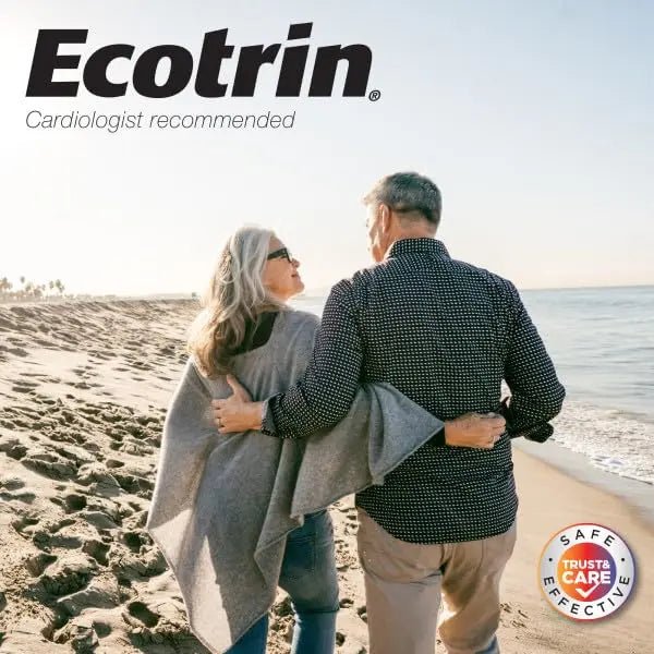 Ecotrin Regular Strength Safety Coated Aspirin | Arthritis Pain | 300 Tablets (2 Pack) - PrimeBioHealth - canada supplements