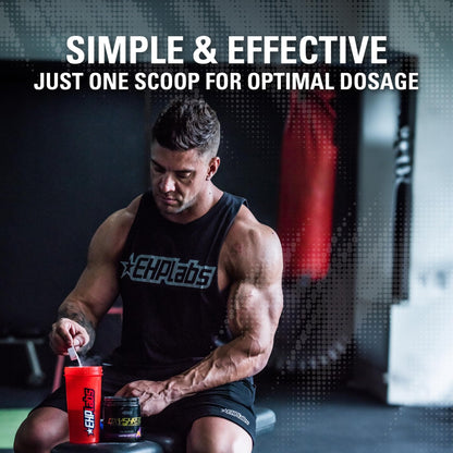 EHP Labs OxyShred Hardcore Super Dosed Pre Workout Powder - Preworkout Powder with L Glutamine & Acetyl L Carnitine, Energy Boost Drink - 275mg of Caffeine - PrimeBioHealth - canada supplements