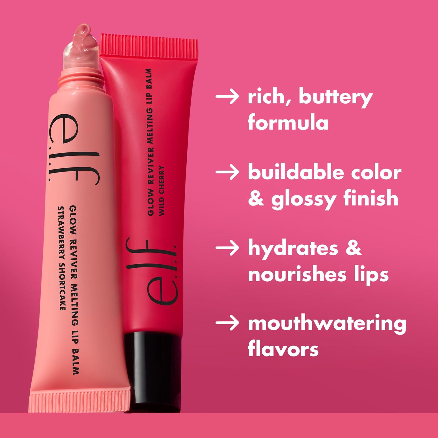 e.l.f. Glow Reviver Melting Lip Balm, Hydrating Tinted Lip Balm For A Glossy Finish & Soft, Supple Lips - PrimeBioHealth - canada supplements