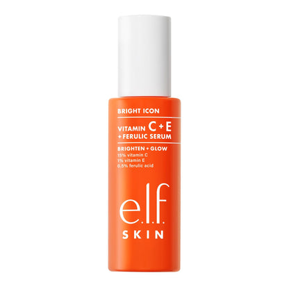 e.l.f. SKIN Bright Icon Vitamin C + E + Ferulic Serum, Brightening & Soothing Face Serum, Helps Even Skin Tone - PrimeBioHealth - canada supplements