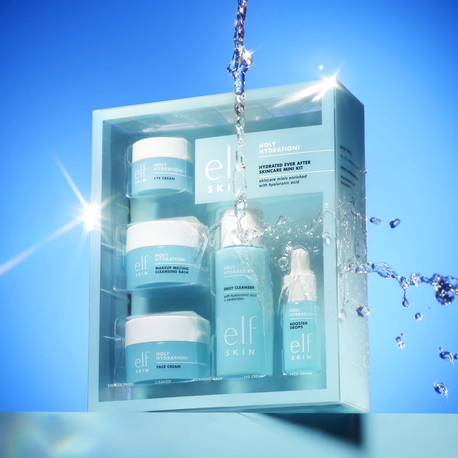 e.l.f. SKIN Holy Hydration! Hydrated Ever After Skincare Mini Kit, Cleanser, Makeup Remover, - PrimeBioHealth - canada supplements