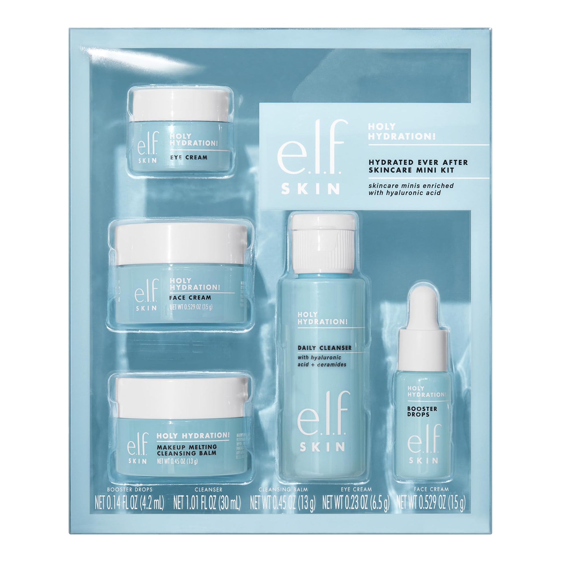 e.l.f. SKIN Holy Hydration! Hydrated Ever After Skincare Mini Kit, Cleanser, Makeup Remover, - PrimeBioHealth - canada supplements