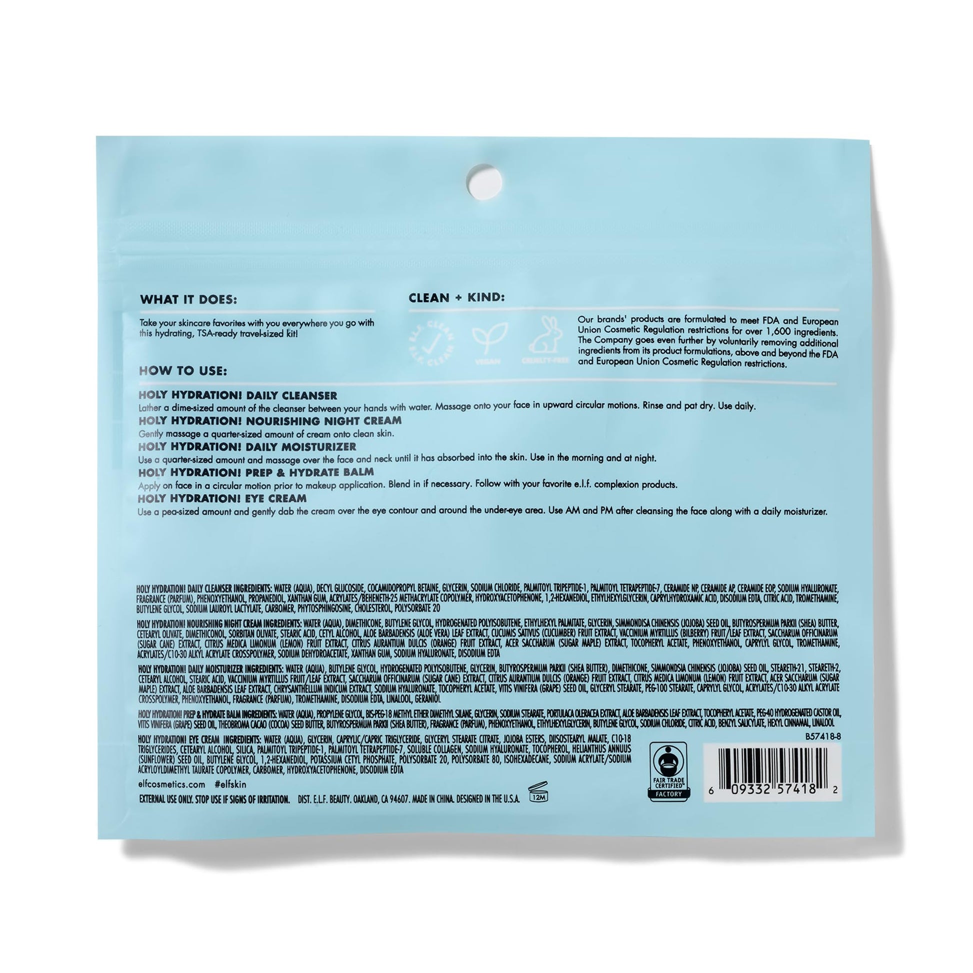 e.l.f. SKIN Holy Hydration! Jet Set Hydration Kit, Travel Friendly Hydrating Skincare Set, - PrimeBioHealth - canada supplements