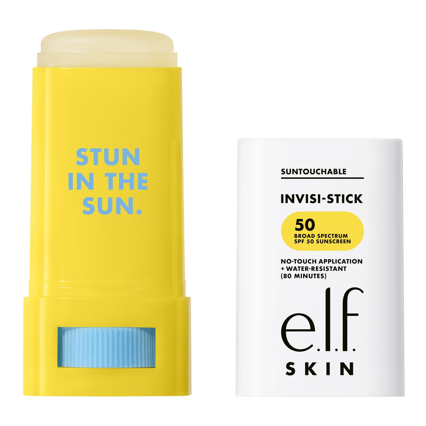e.l.f. SKIN Suntouchable Invisi-Stick SPF 50, Clear Sunscreen For A Natural Finish, Made With Moisturizing Sunflower Seed Oil, Vegan & Cruelty-Free - PrimeBioHealth - canada supplements