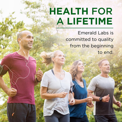 EMERALD LABS B-Healthy - Vegan Vitamin B Complex - Includes Methylated Folic Acid & Full Spectrum B Vitamins - Supports Immune, Brain & Heart Health* - 60 Vegetable Capsules - PrimeBioHealth - canada supplements