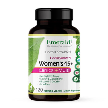 Emerald Labs Women's 45+ Clinical Multi - Multivitamin for Comprehensive Support, Bone & Heart Health* - Designed for Women 45+ - PrimeBioHealth - canada supplements