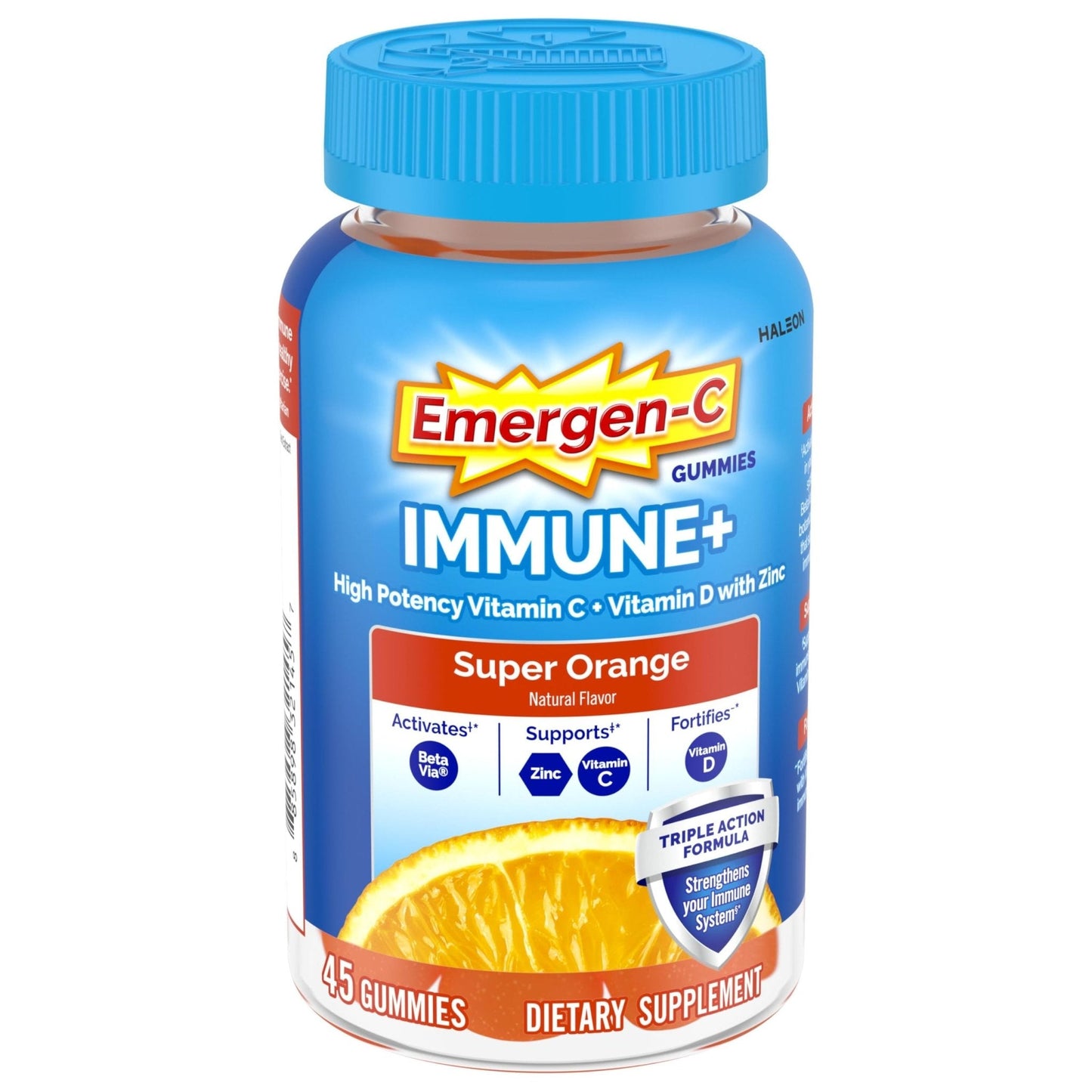 Emergen-C Immune+ Triple Action Immune Support Gummies, BetaVia (R), 1000mg Vitamin C, B Vitamins, Vitamin D and Antioxidants - PrimeBioHealth - canada supplements