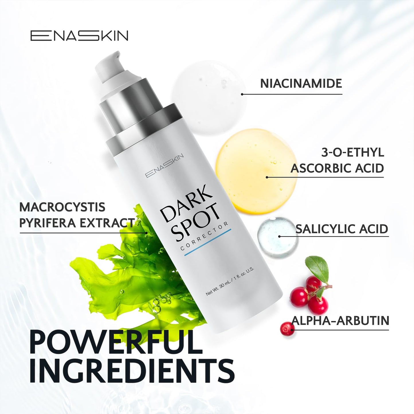 EnaSkin Dark Spot Remover Face & Body Serum: Age Spot Sun Spot Freckles Melasma Brown Spot - PrimeBioHealth - canada supplements