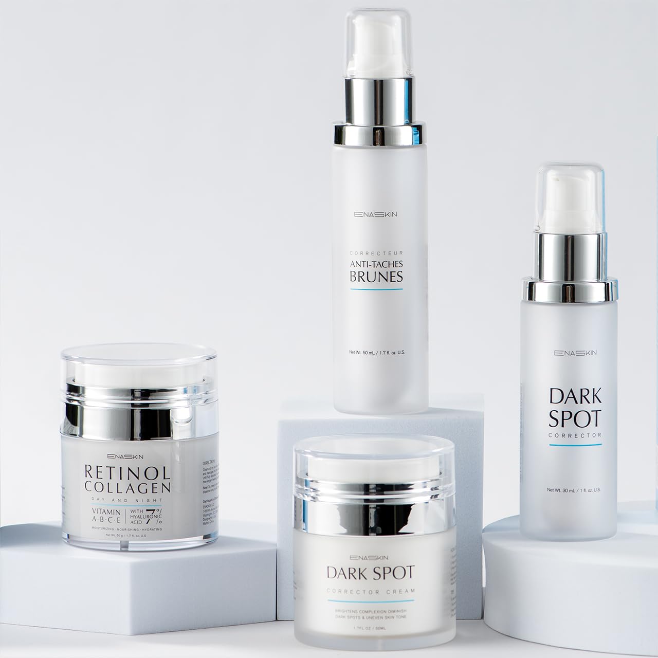 EnaSkin Dark Spot Remover Face & Body Serum: Age Spot Sun Spot Freckles Melasma Brown Spot - PrimeBioHealth - canada supplements
