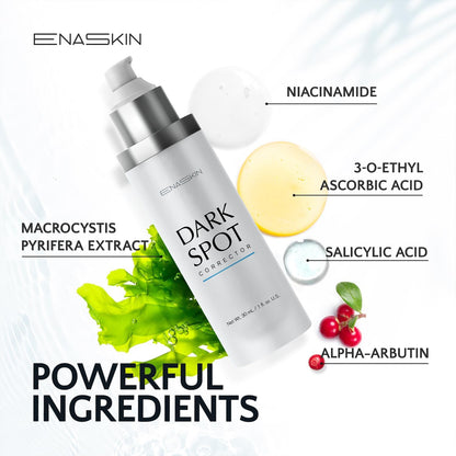 Enaskin Dark Spot Set - Serum & Soap Bars: Hyperpigmentation Body Treatment for Freckles Melasma Age Spot Sun Spot - Dark Spots Corrector Serum - PrimeBioHealth - canada supplements