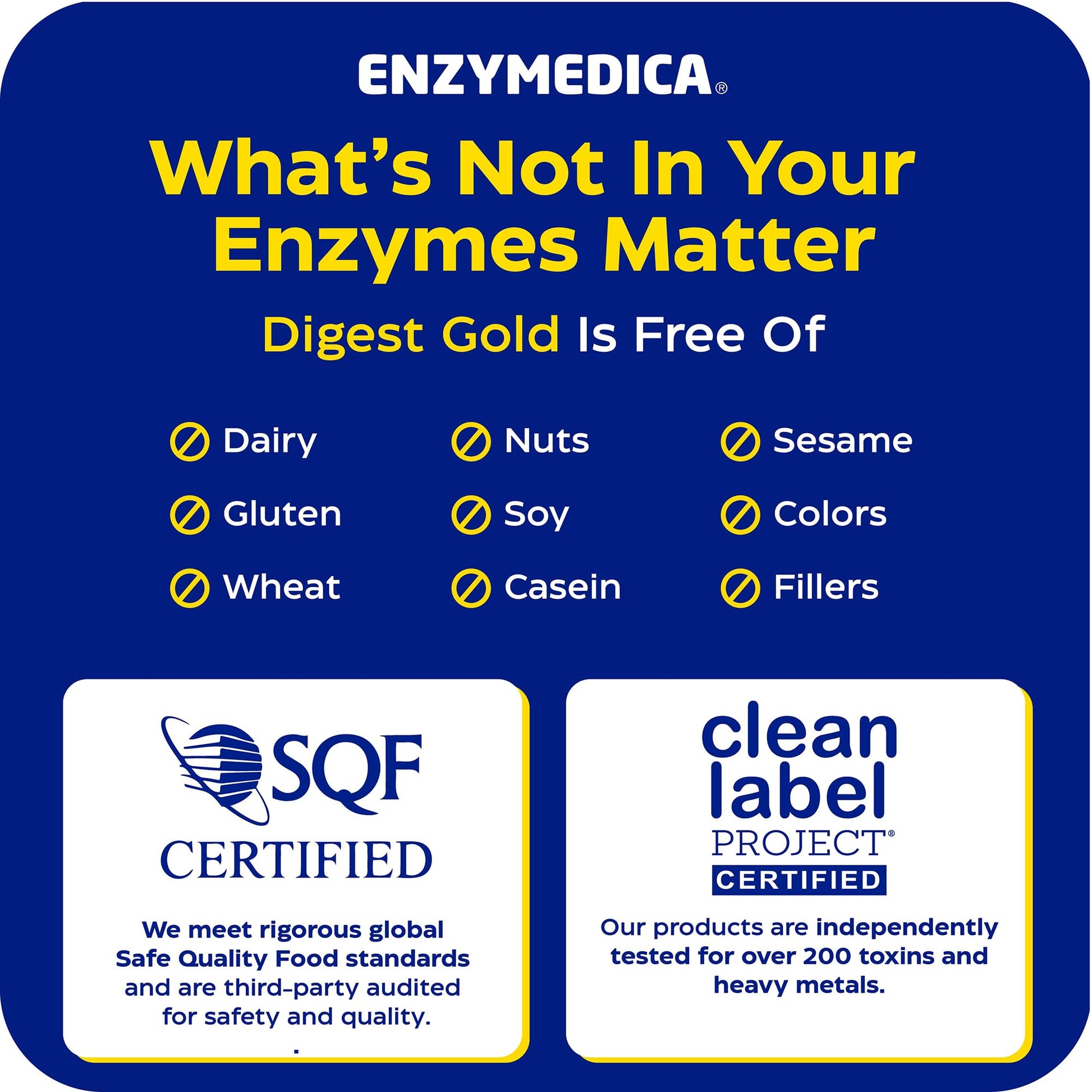 Enzymedica, Digest Gold + ATPro, Maximum Strength Enzymes, 45 Capsules - PrimeBioHealth - canada supplements