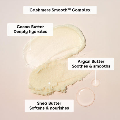 eos Cashmere Skin Collection Pre-Shave Scrub- Vanilla Cashmere, Exfoliating Body Scrub, Vanilla Body Scrub, Hydrating, Shea Sugar, 7 fl oz - PrimeBioHealth - canada supplements