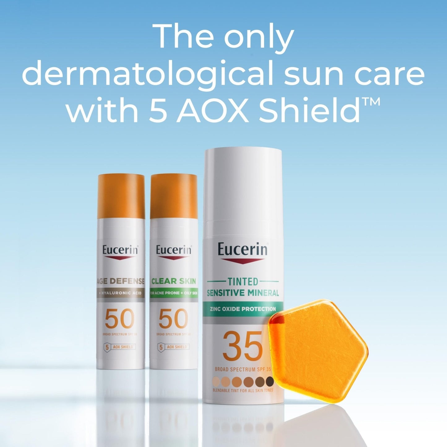 Eucerin Sun Clear Skin Face Sunscreen Lotion SPF 50 for Acne Prone and Oily Skin, Lightweight Sunscreen with Oil-Absorbing Minerals - PrimeBioHealth - canada supplements