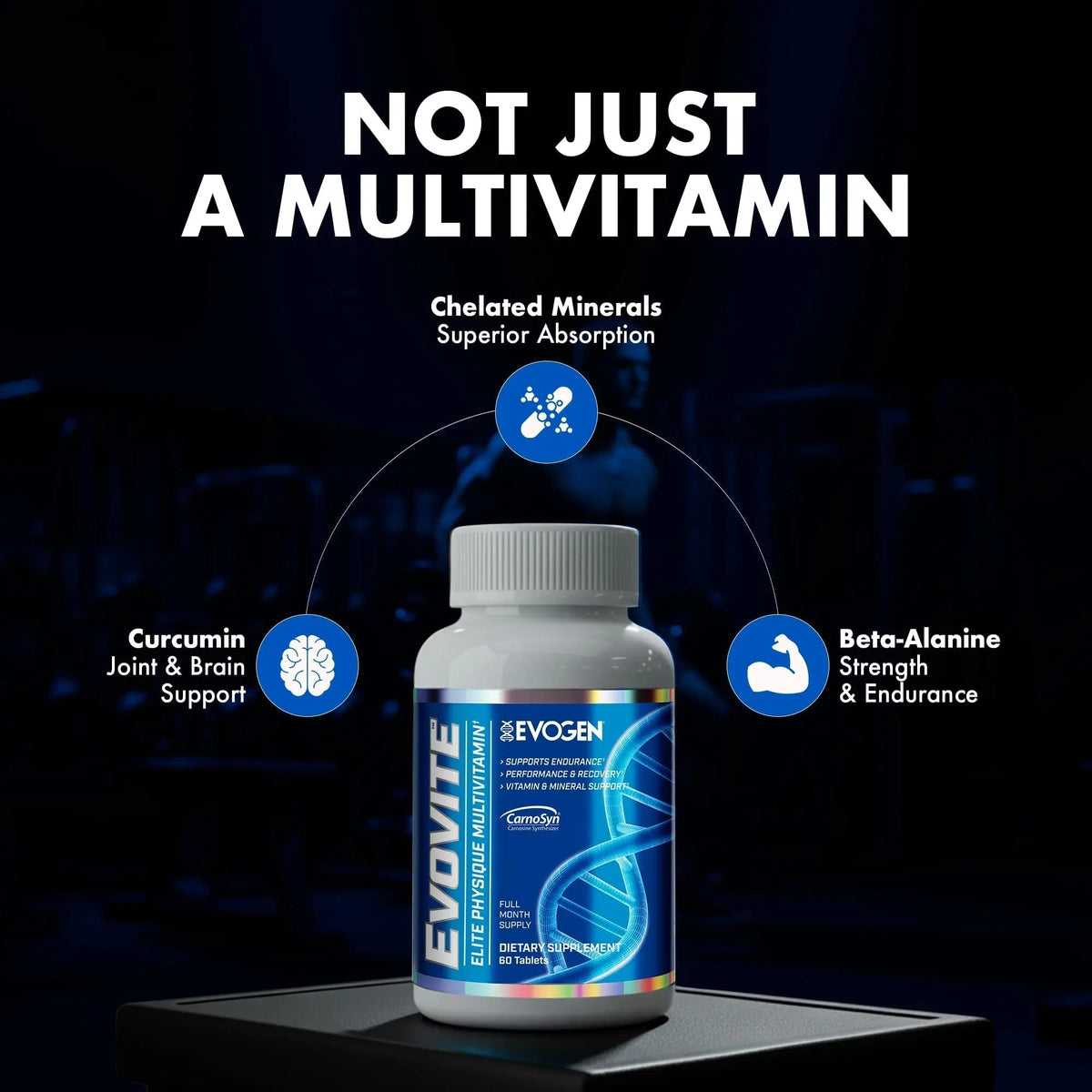 Evogen Evovite - Elite Physique Multivitamin for Women & Men | Advanced Formula for Endurance, Recovery, & Joint Health | - PrimeBioHealth - canada supplements