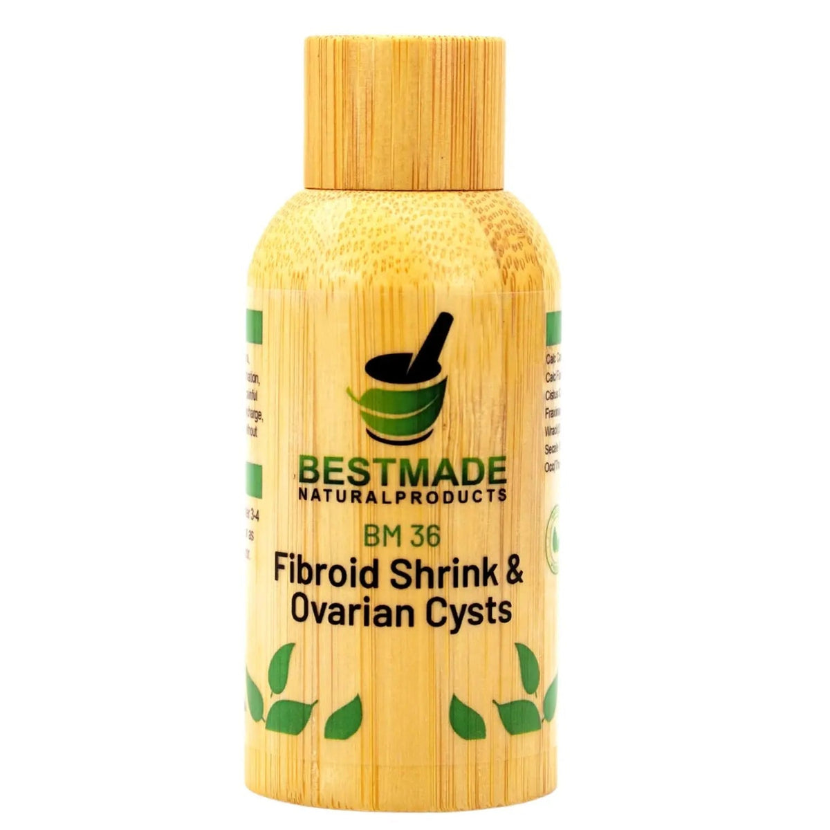 Fibroid Shrink & Ovarian Cysts BM36 - Helps Shrink Fibroids and Ovarian Cysts, Balance Estrogen Levels and Prevent Regrowth, Support for Menstrual Pain and Painful Intercourse, 30 mL Drops | Bestmade - PrimeBioHealth - canada supplements