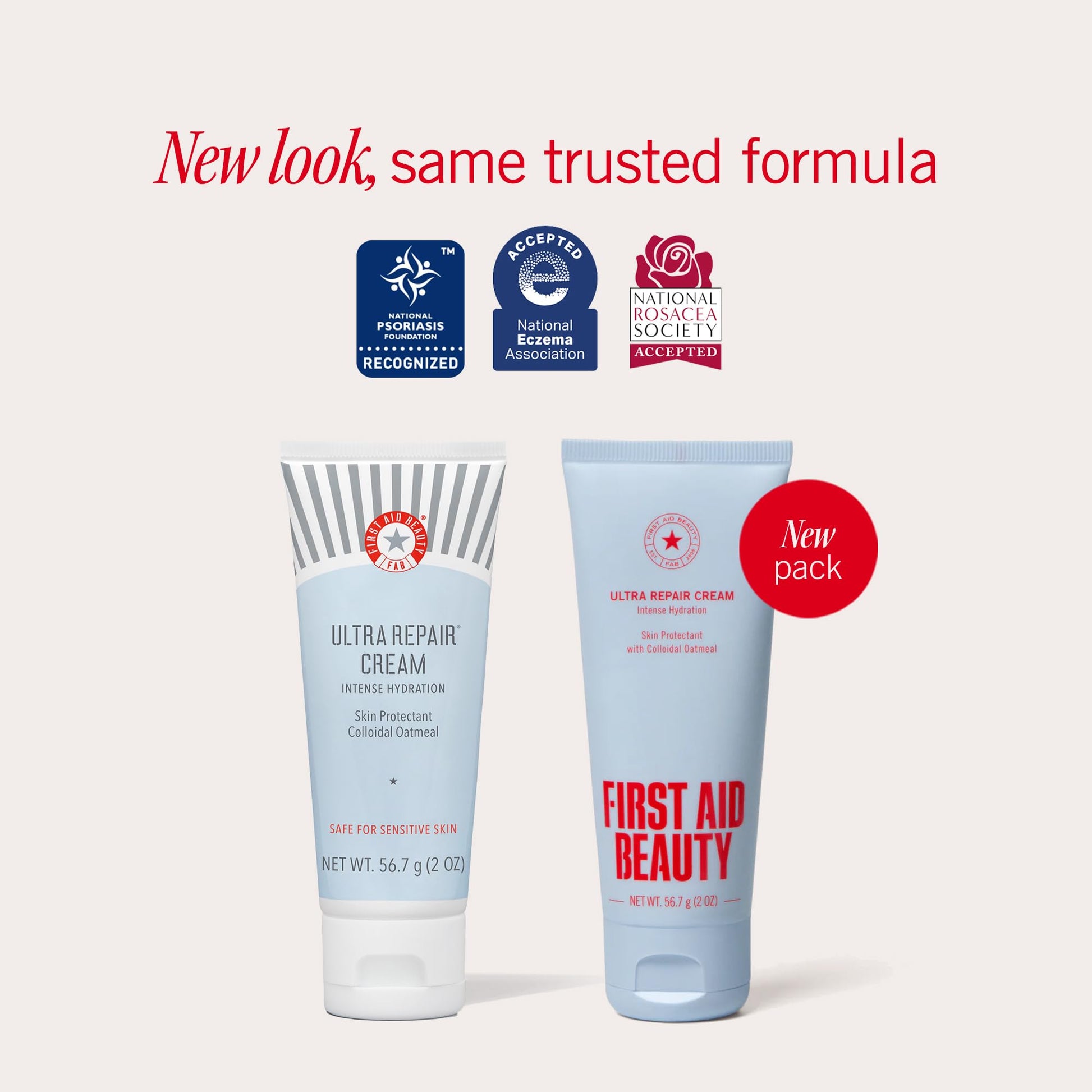 First Aid Beauty - Ultra Repair Cream, Intense Hydration Whipped Colloidal Oatmeal, Clinically Proven to Strengthen Skin Barrier in 7 Days - PrimeBioHealth - canada supplements