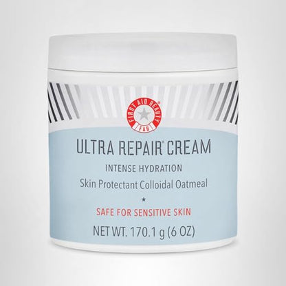 First Aid Beauty - Ultra Repair Cream, Intense Hydration Whipped Colloidal Oatmeal, Clinically Proven to Strengthen Skin Barrier in 7 Days - PrimeBioHealth - canada supplements