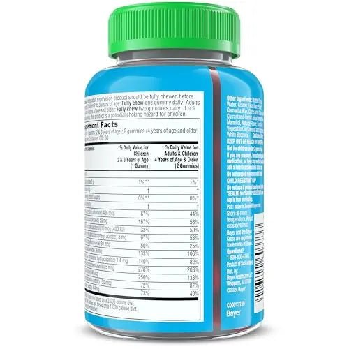 Flintstones Multivitamins for Kids, Sugar Free Kids Multivitamin Gummies, with Vitamins A, C, E, B6 & B12, Raspberry Flavored Gummy Vitamins, 60 Count - PrimeBioHealth - canada supplements