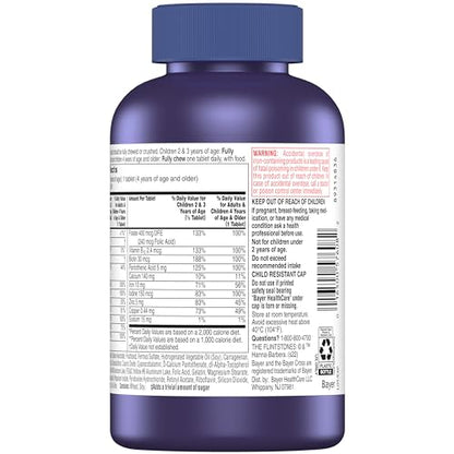 Flintstones Vitamins Chewable Kids Vitamins, Complete Multivitamin for Kids and Toddlers with Iron, Calcium, Vitamin C - PrimeBioHealth - canada supplements