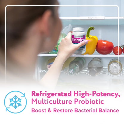 Florajen3 Digestion High Potency Refrigerated Probiotics | Restores Balance in Digestive System | for Antibiotic Side Effects | 60 Capsules - PrimeBioHealth - canada supplements