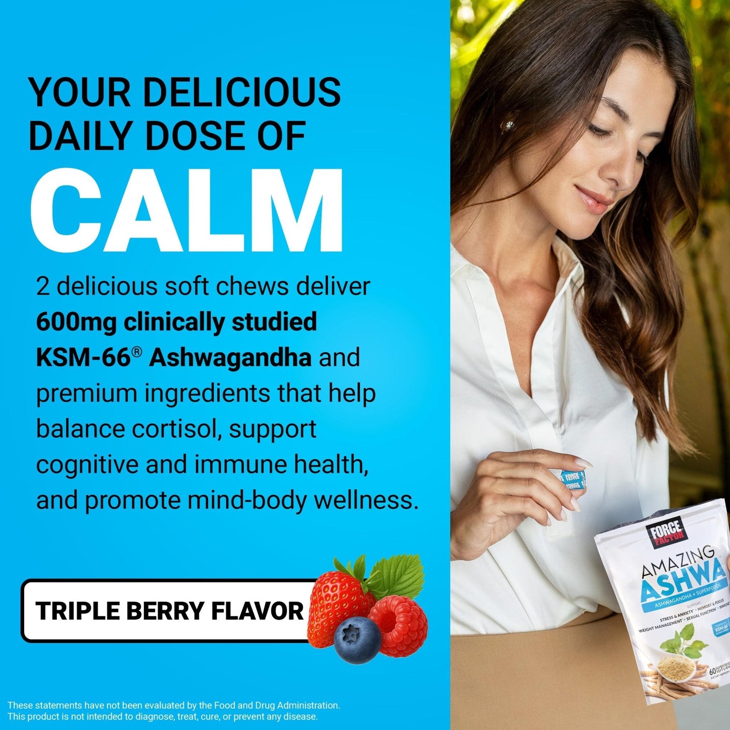 Force Factor Amazing Ashwa for Stress Relief, Memory, Focus, and Immune Support Health, Ashwaganda Supplement with KSM-66 Ashwagandha - PrimeBioHealth - canada supplements