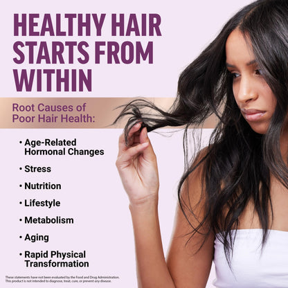 Force Factor Hair Growth Accelerator Soft Chews, Hair Growth Vitamins for Women and Men with Clinically Studied Lustriva and Biotin, Promotes Thicker - PrimeBioHealth - canada supplements