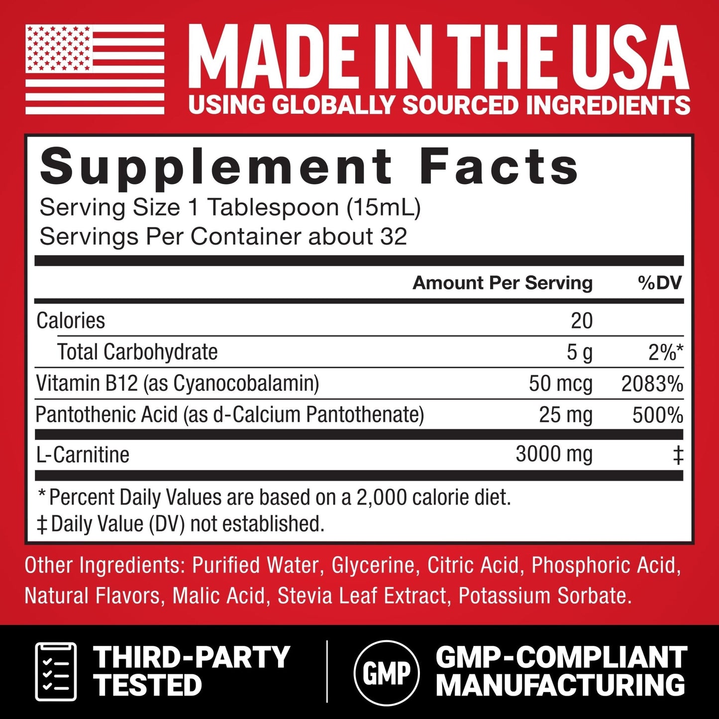Force Factor L-Carnitine Liquid 3000mg, Maximum Strength Supplement to Support Fat Metabolism, Cellular Energy & Muscle Recovery, High Absorbing - PrimeBioHealth - canada supplements