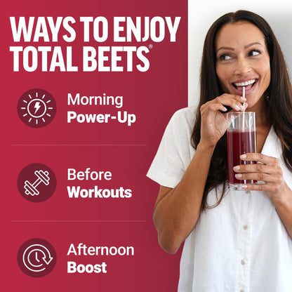 Force Factor Total Beets Drink Mix Superfood Powder with Nitrates to Support Circulation, Blood Flow, Nitric Oxide, Energy, Endurance, and Stamina - PrimeBioHealth - canada supplements