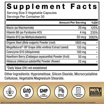 Force Factor Total Beets Ultimate Heart Health, Beet Root Capsules for Blood Pressure Support, CoQ10, Organic Beet Root Powder, Hawthorn Berry - PrimeBioHealth - canada supplements