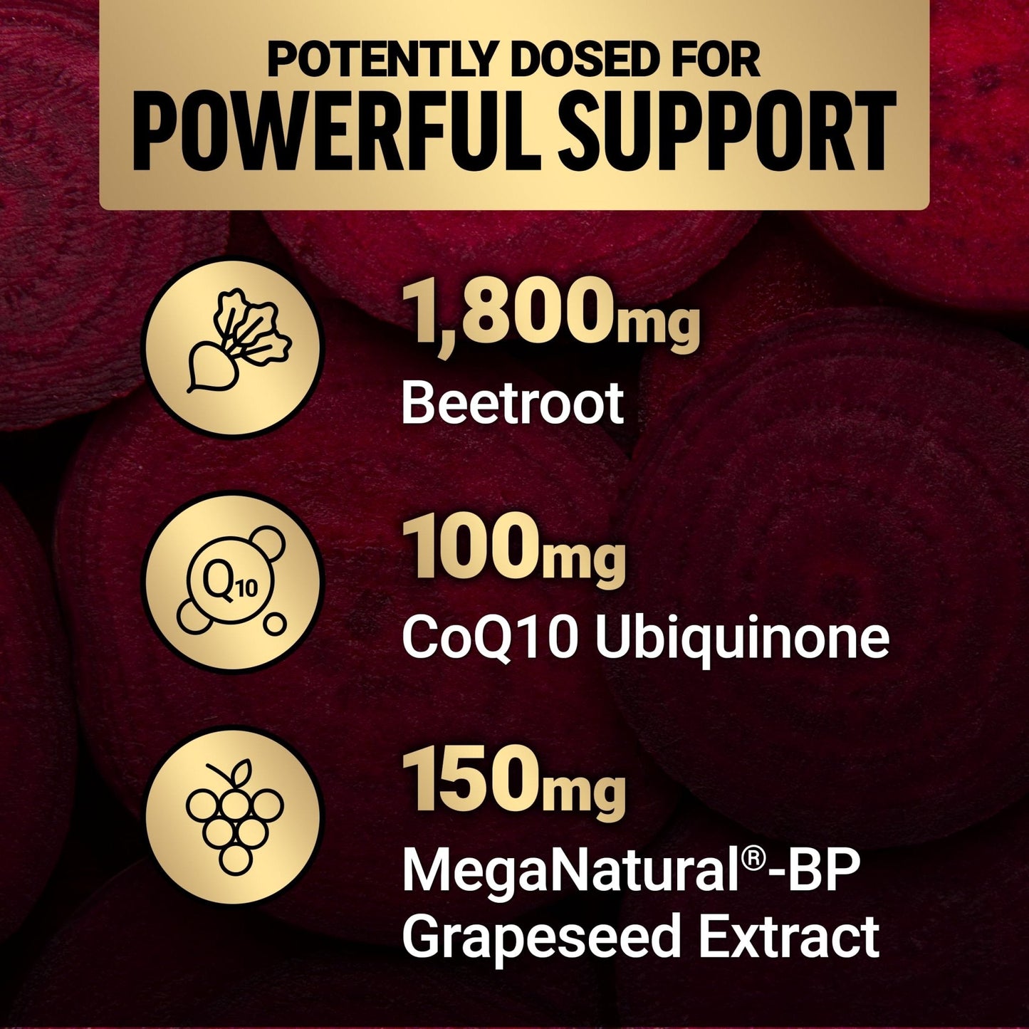 Force Factor Total Beets Ultimate Heart Health, Beet Root Capsules for Blood Pressure Support, CoQ10, Organic Beet Root Powder, Hawthorn Berry - PrimeBioHealth - canada supplements